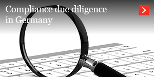  Compliance due diligence in Germany 