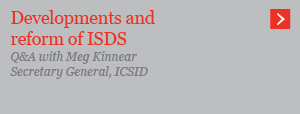  Developments and reform of ISDS 