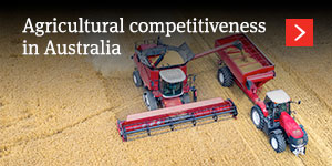  Agricultural competitiveness in Australia – a new focus of the regulator 