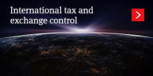  International tax and exchange control 