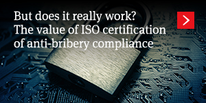 But does it really work? The value of ISO certification of anti-bribery compliance 