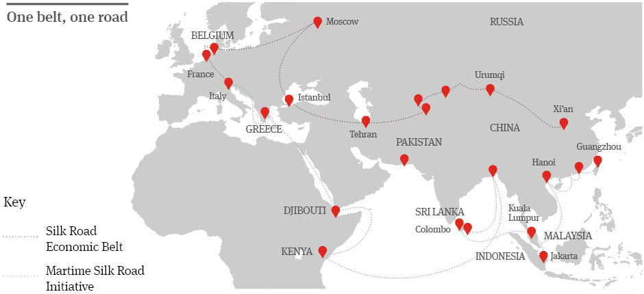 img_Belt and road initiatives map