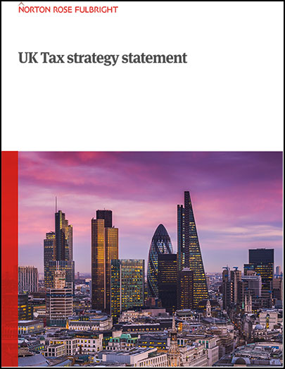 UK Tax strategy statement