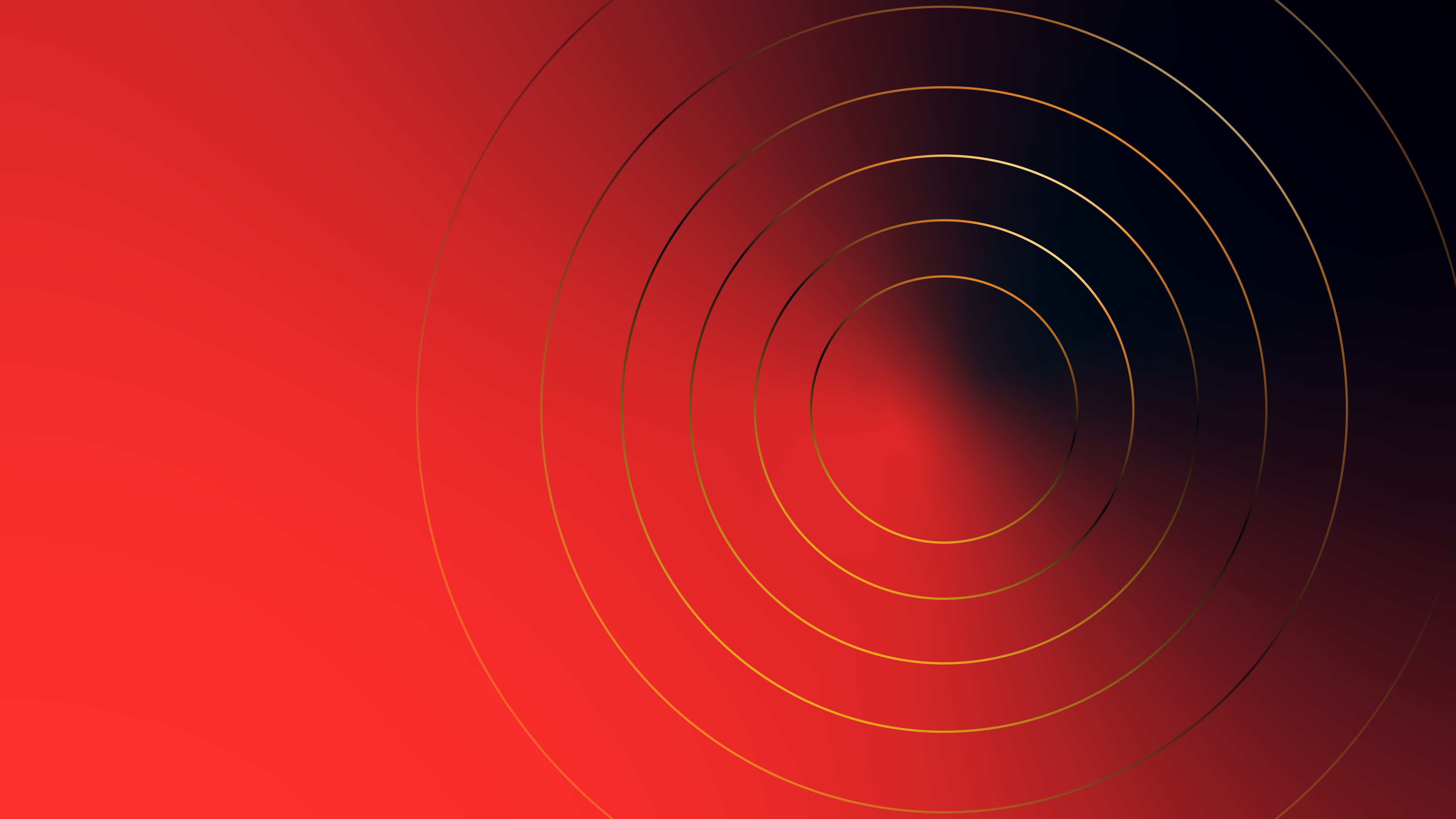 Circles on a red gradient background