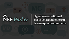 NRF Parker Trademark Law Chatbot image