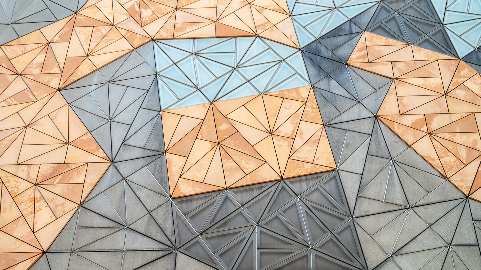 Pattern-in-wall-architecture-of-Ian-Potter-Centre-Melbourne-Australia