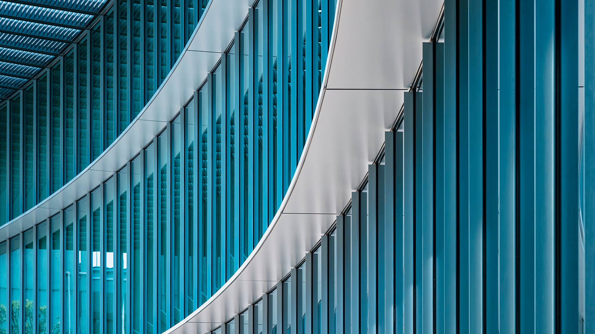 Architecture-detail-Modern-Building-Glass-facade-wall-curve-pattern-Exterior