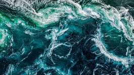 abstract waves of water