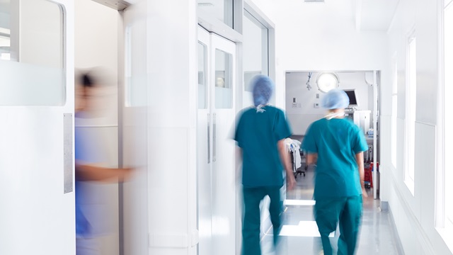 doctors walking