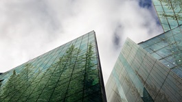 Green corporate building