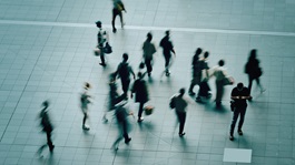 people walking