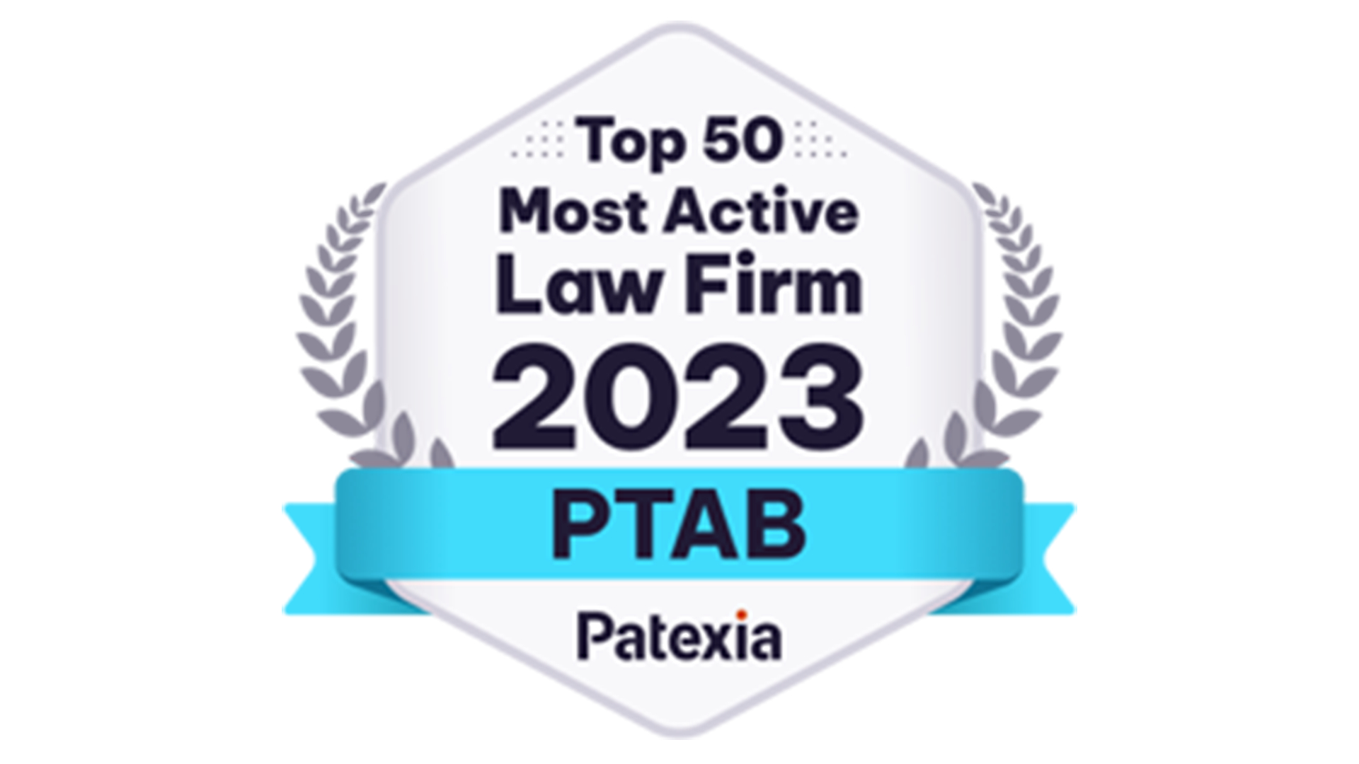 Patexia Insight awarded our IP team the Top 50 Most Active practices