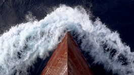 Ship in sea
