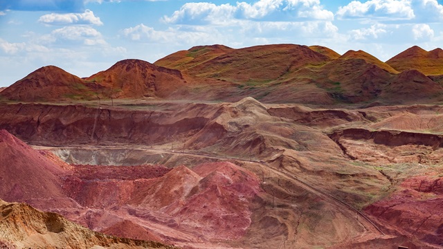 Mining dirt