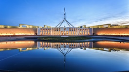 Parliament House in Canberra