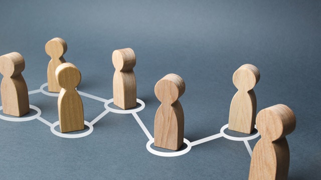 Employees connected together