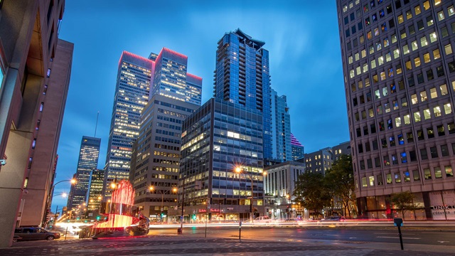 corporate buildings