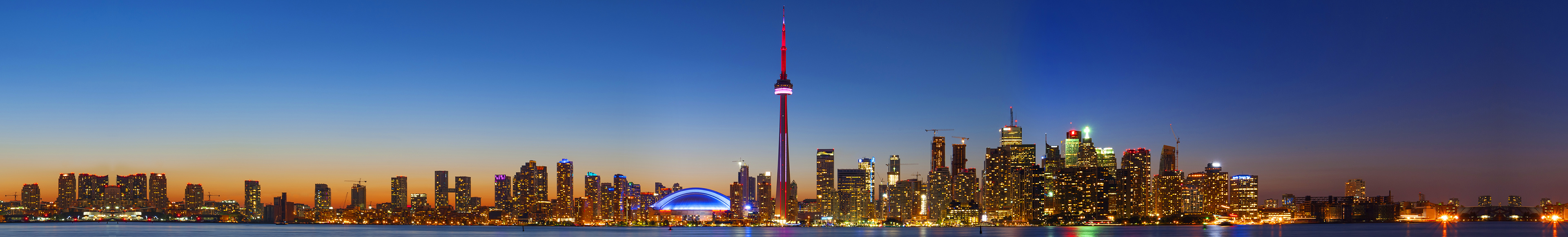 Image of Toronto night skyline