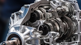 Close up-shot-of-car-engine