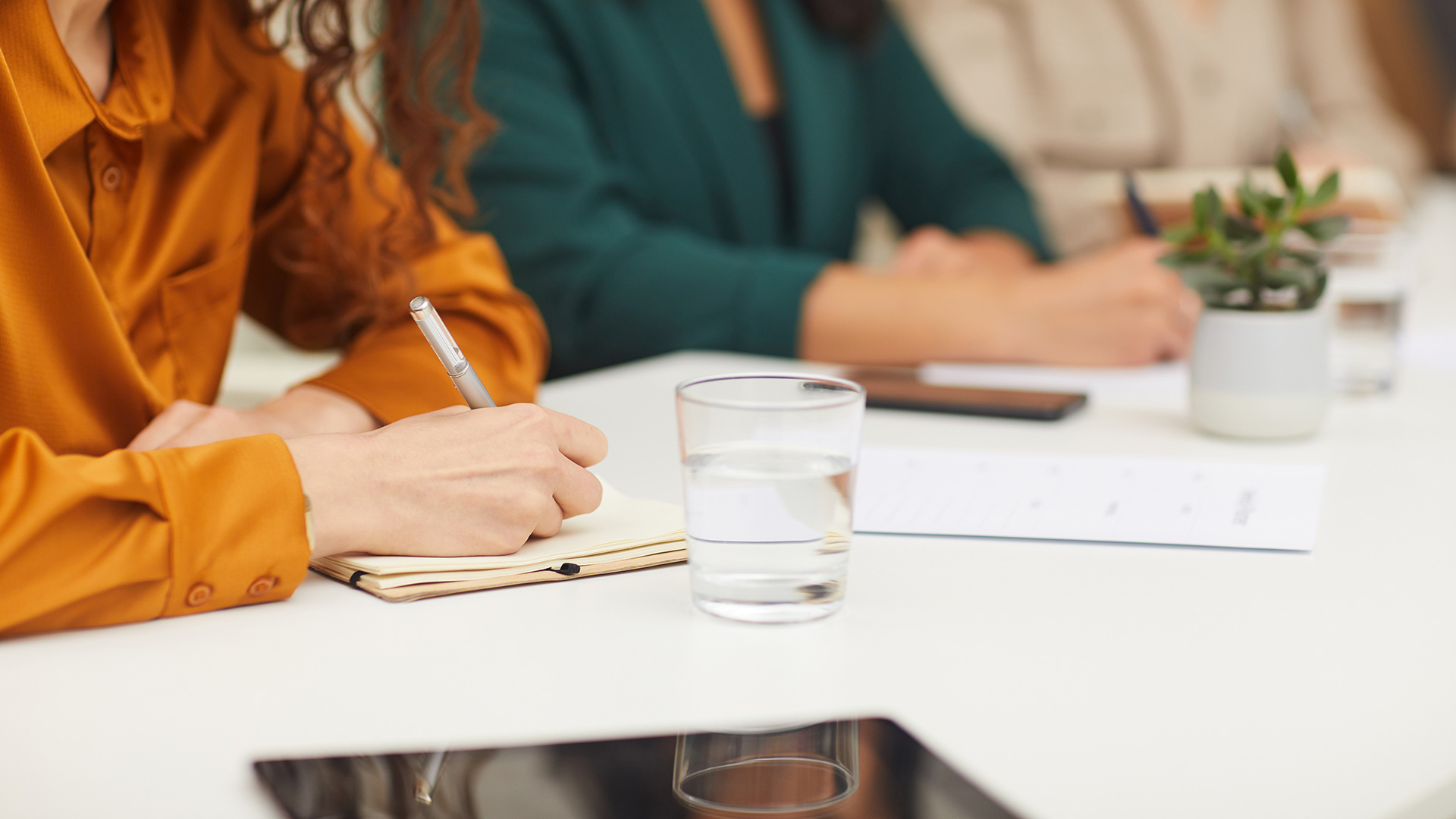 women in boardroom