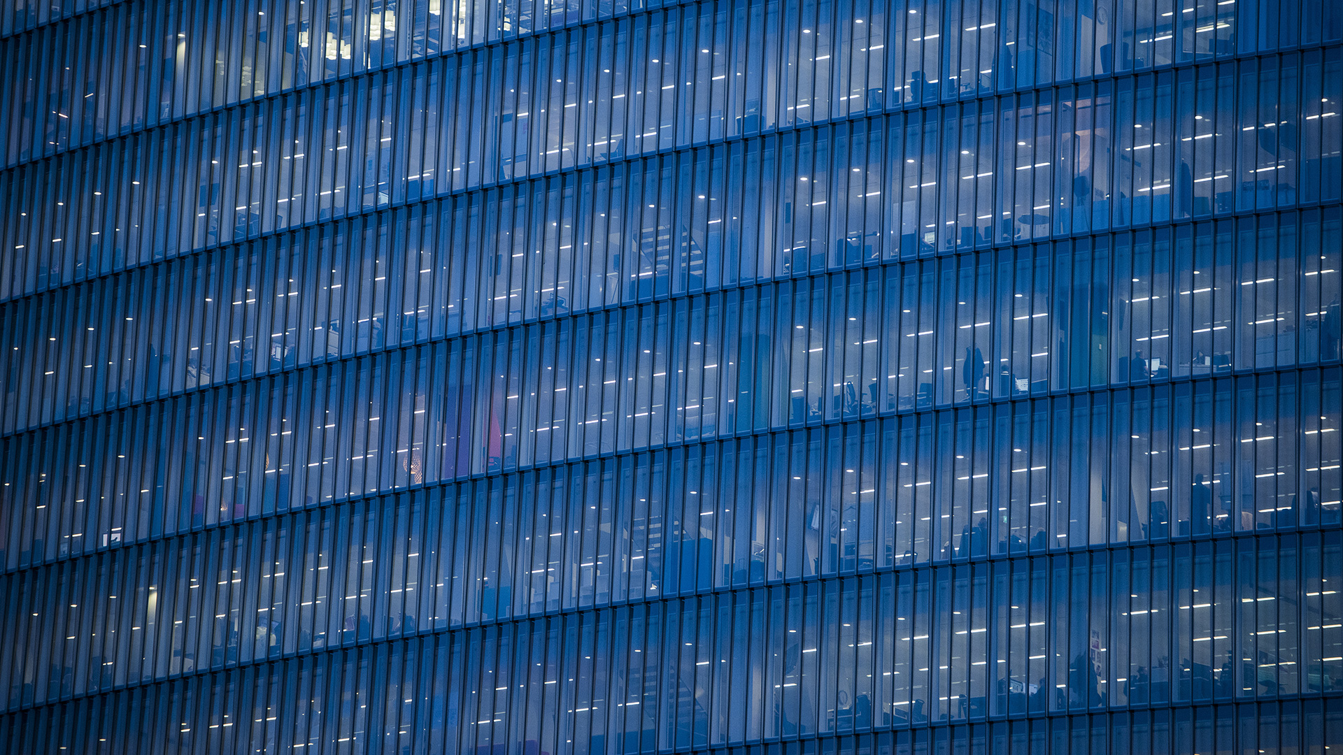 abstract steel building