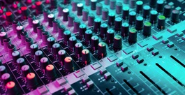 Sound mixing console
