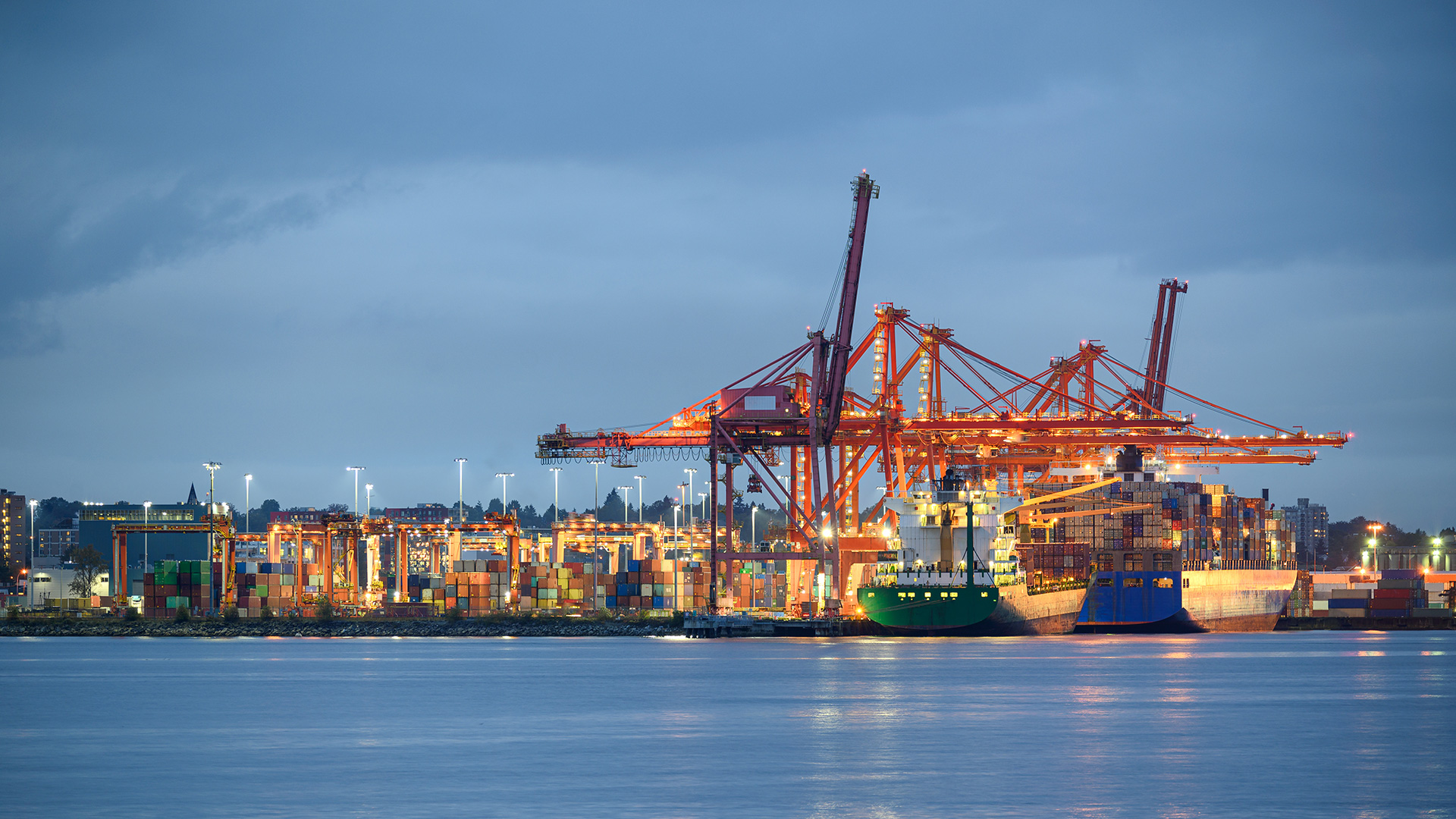 international cargo ship