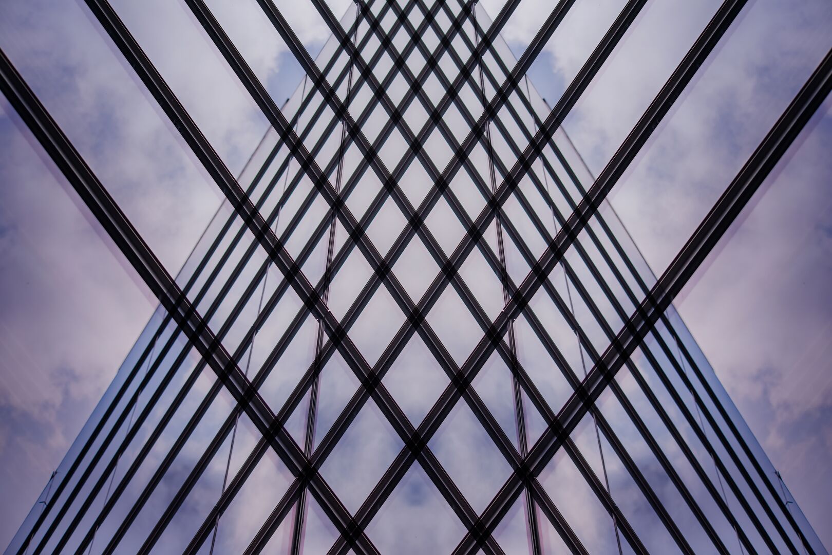 Architecture details Modern Building Glass facade Business background