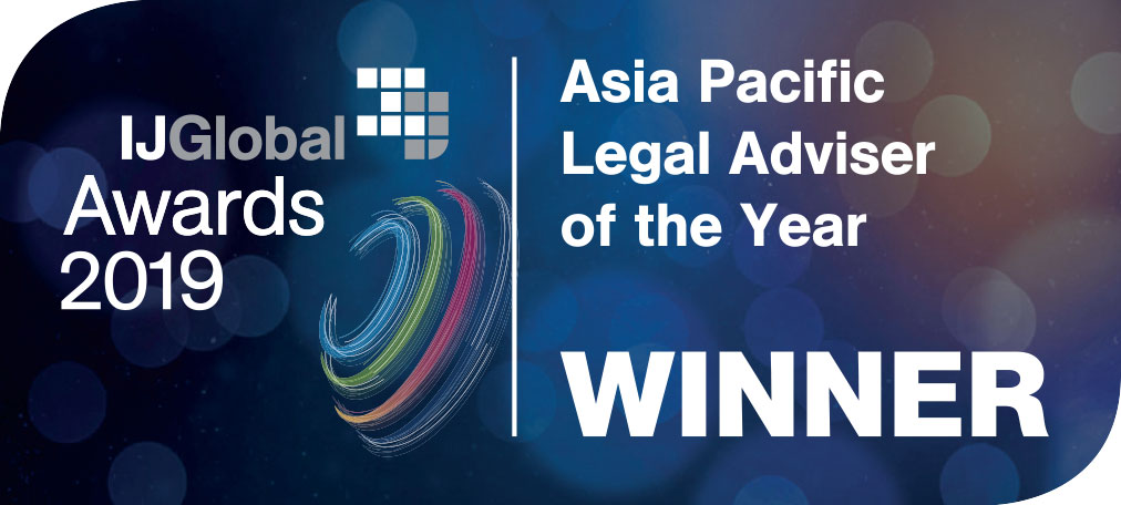 Asia pacific legal adviser of the year
