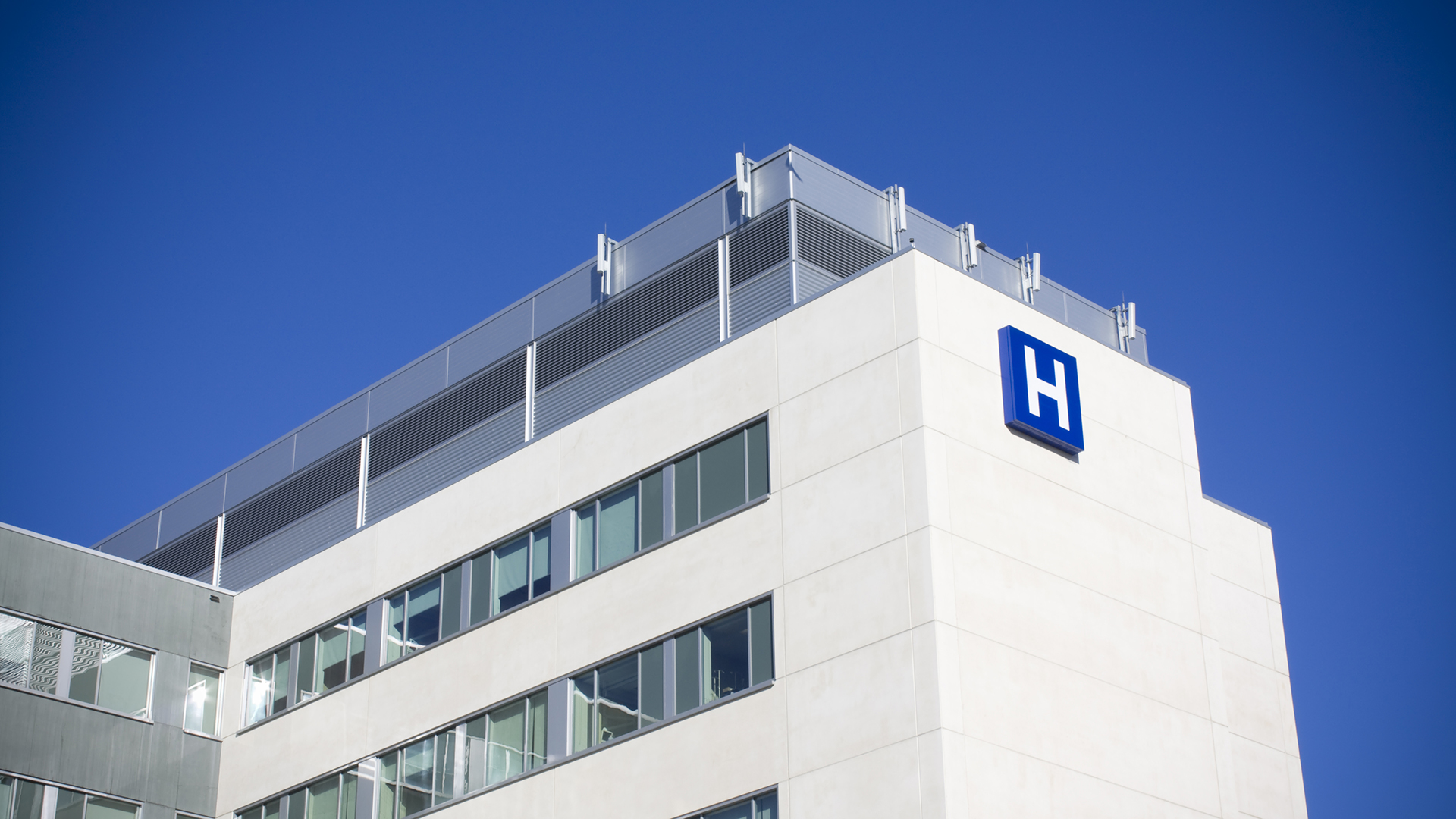 Hospital in office-style building