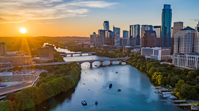Downtown skyline of Austin, Texas