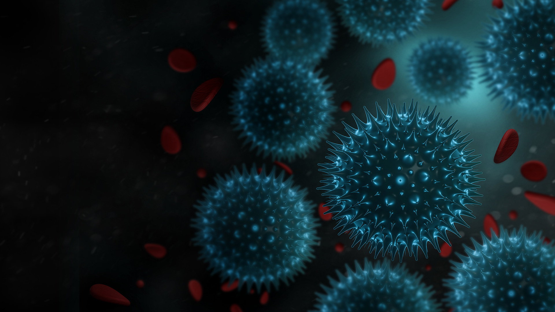 COVID-19 virus cells