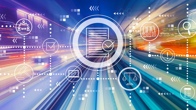 Digital icons of industries