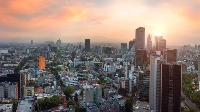 Mexico City skyline