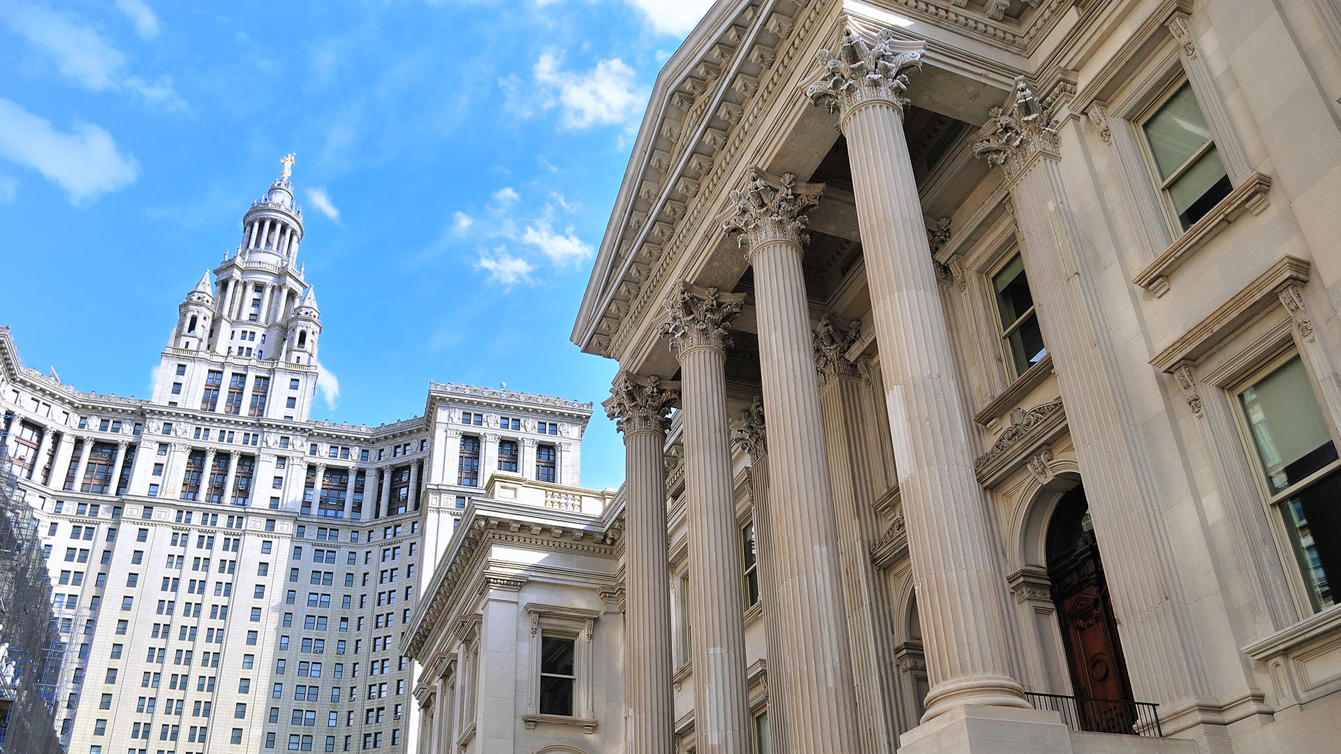 New York courthouse building