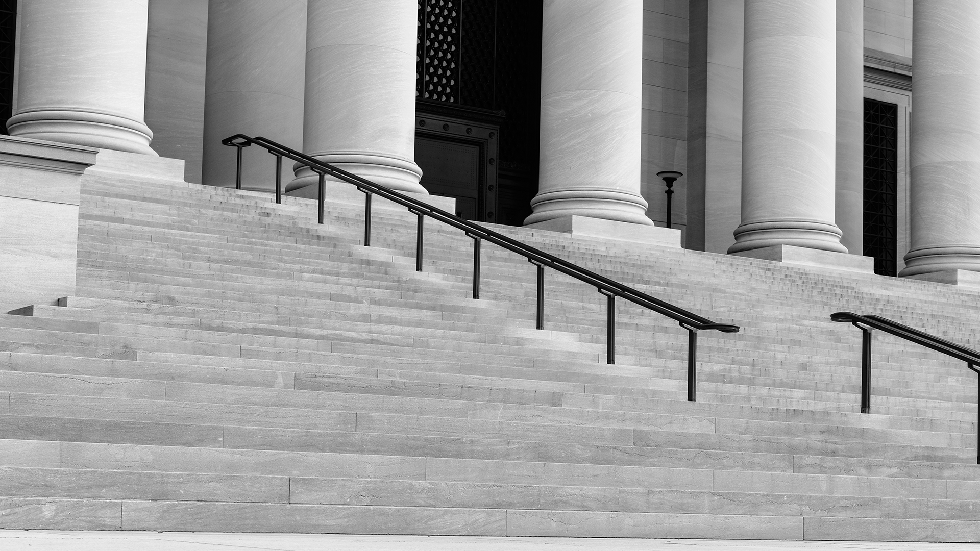 columns and stairs