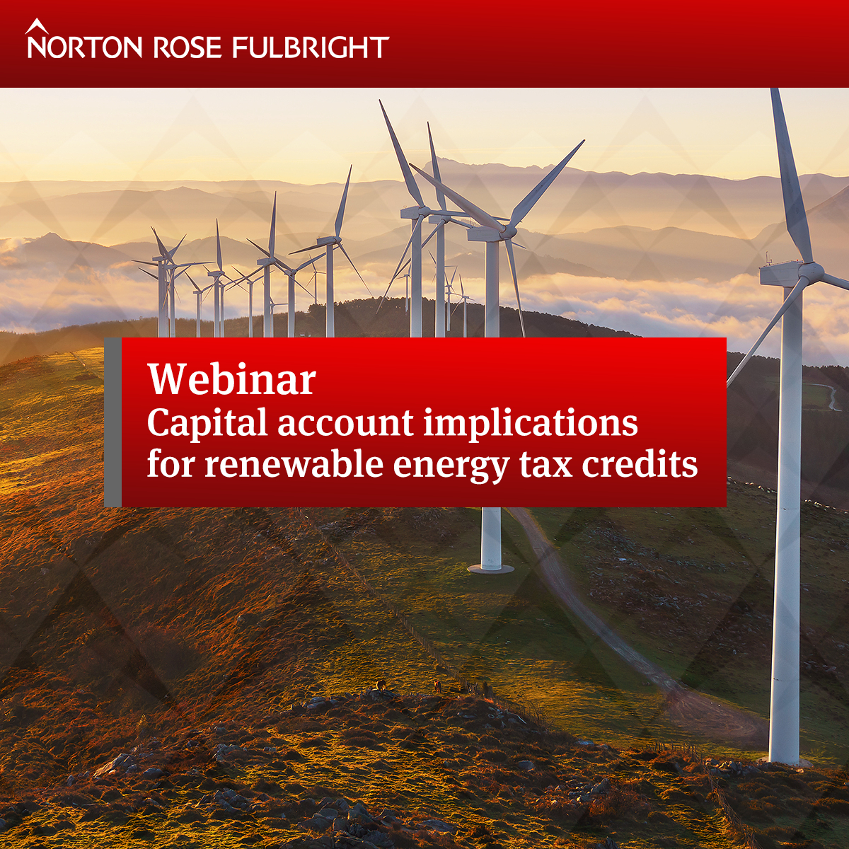 Capital account implications for renewable energy tax credits Global